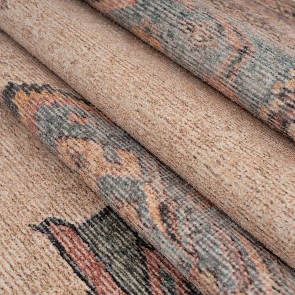 Soft Washable Multicolour Moroccan Runner - Coralie