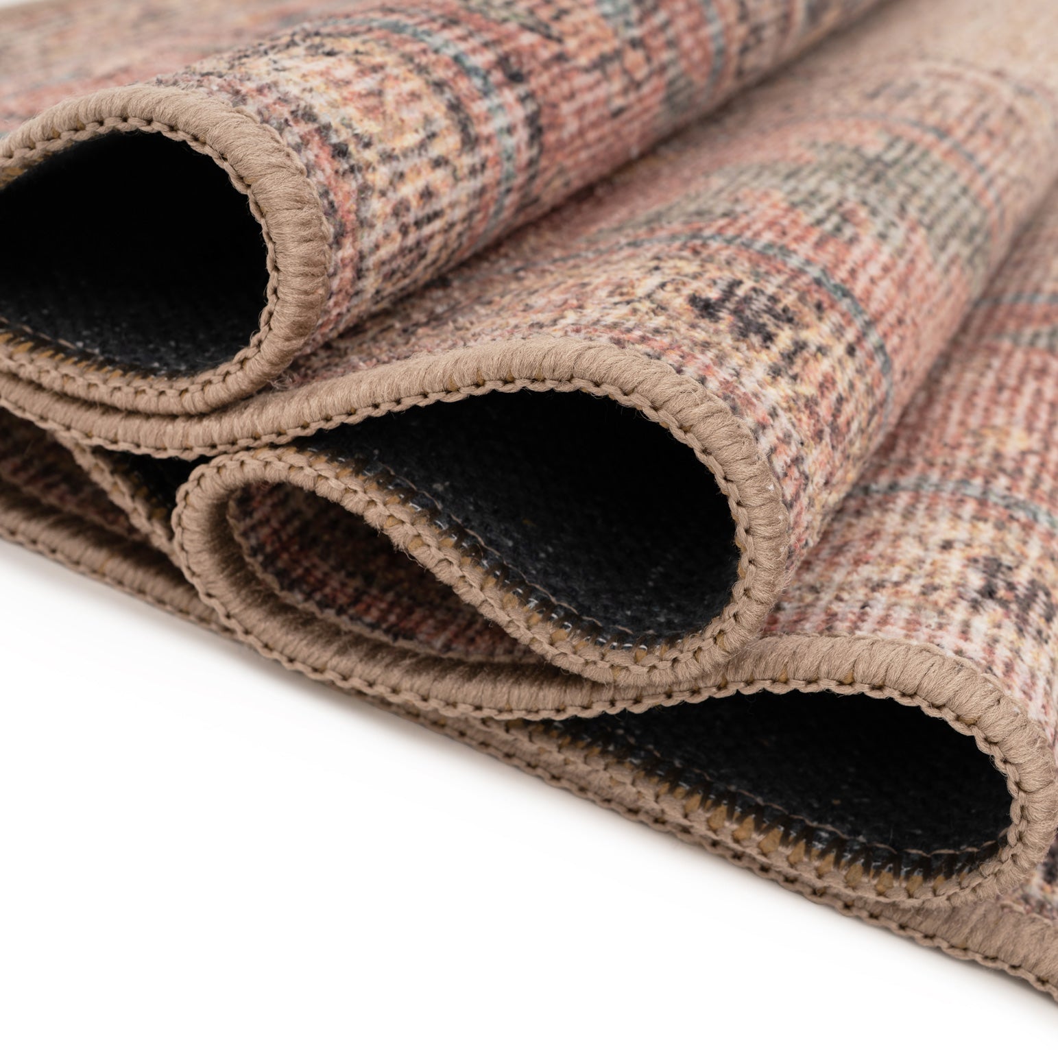 Soft Washable Multicolour Moroccan Runner - Coralie