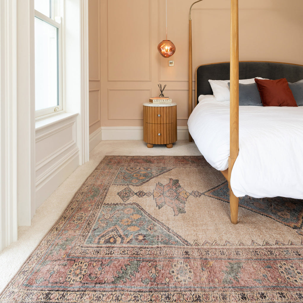 Soft Washable Multicolour Moroccan Rug - Coralie
