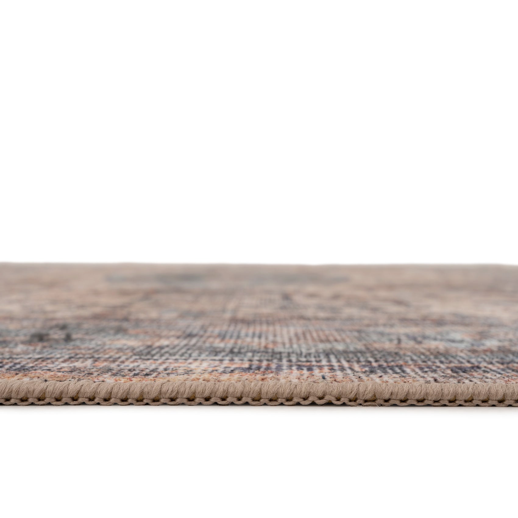 Soft Washable Blue Regency Rug - Dorothea