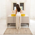 Soft Washable Cream Bathroom Mat - Elnora