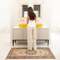 Soft Washable Heritage Bathroom Mat - Hazel