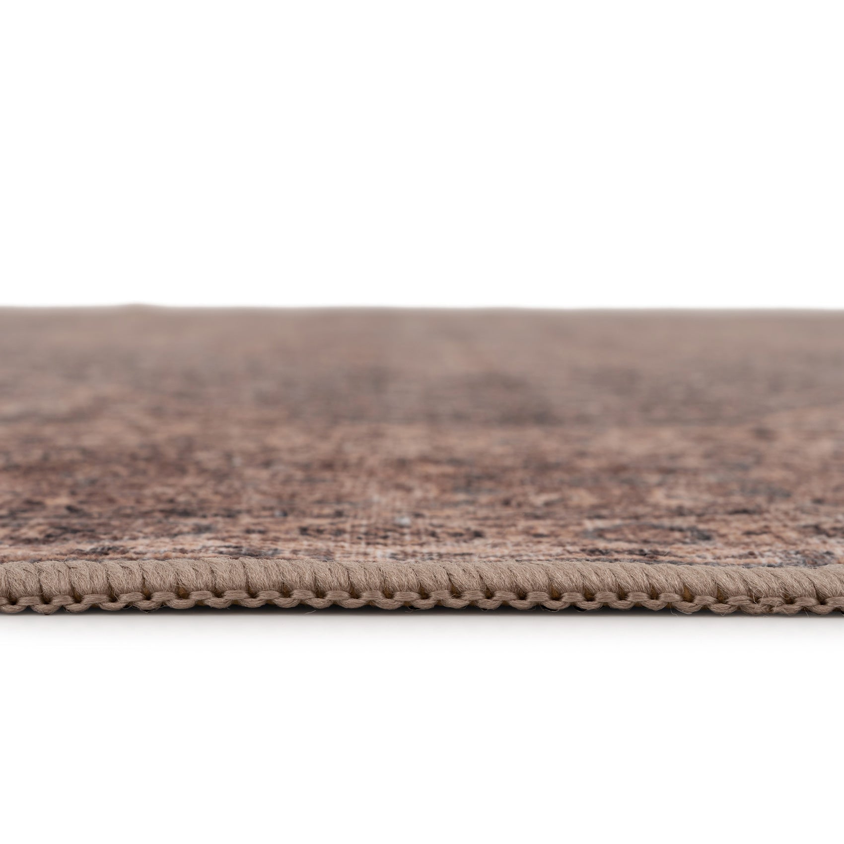 Soft Washable Brown Bathroom Mat - Mabel