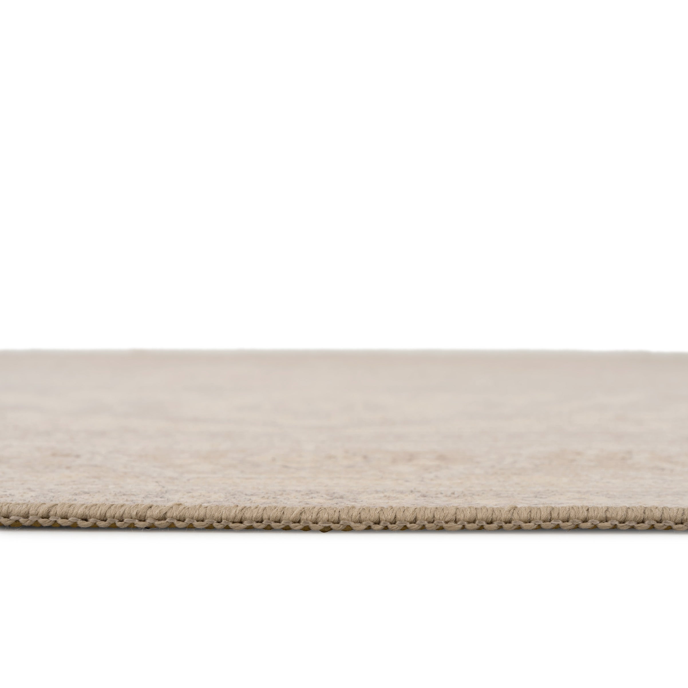 Soft Washable Beige Bathroom Mat - Mariana