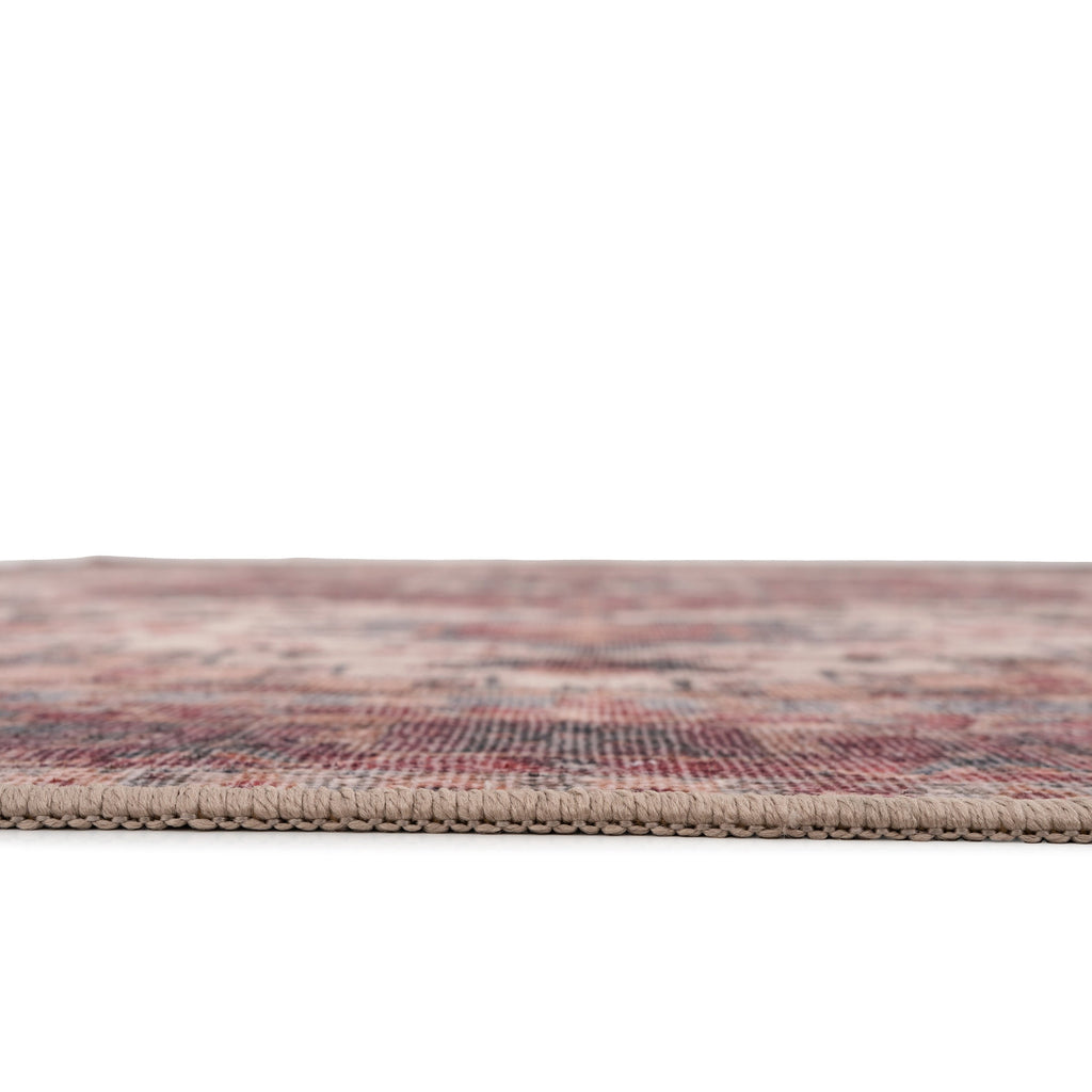 Soft Washable Burgundy Doormat - Rubyana