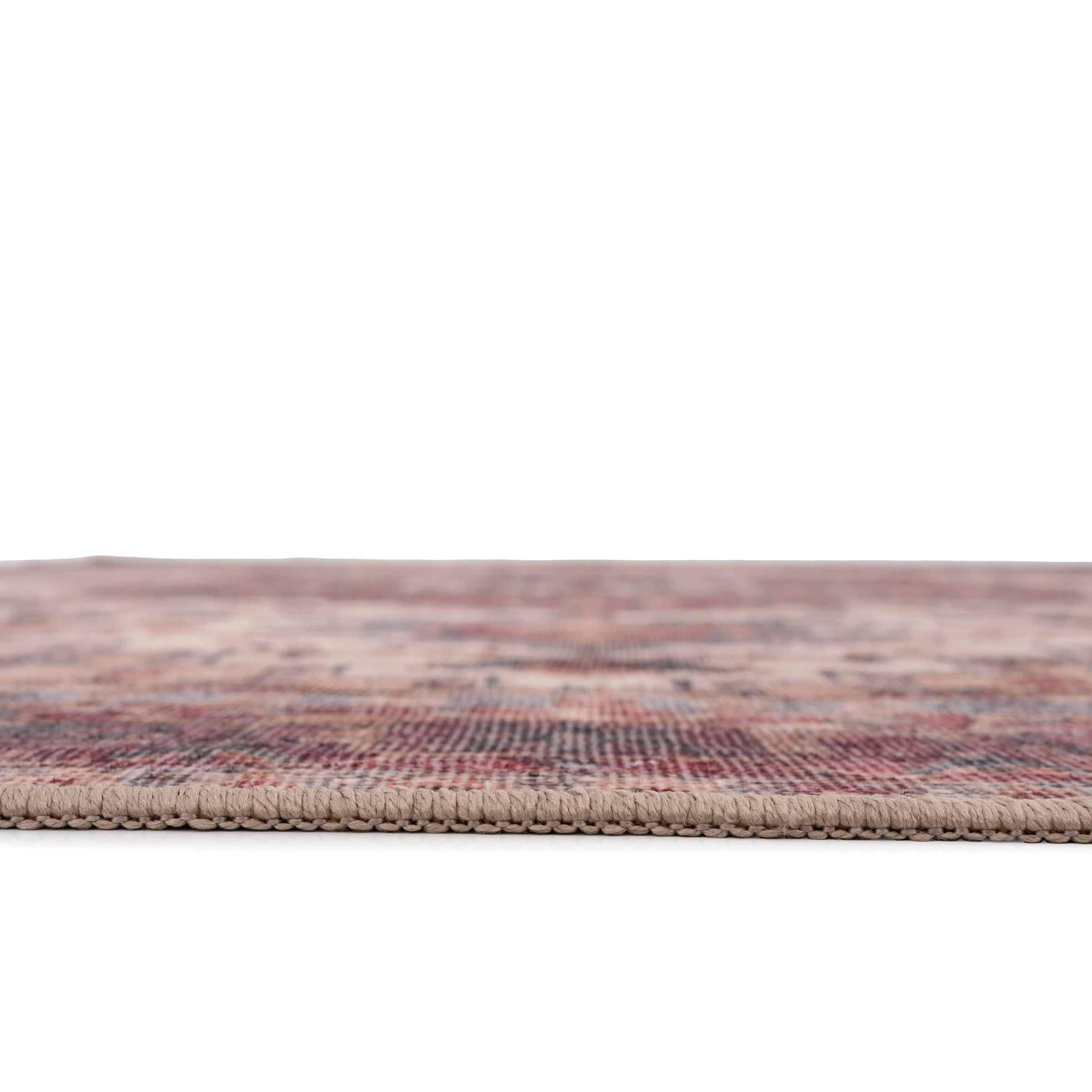 Soft Washable Burgundy Doormat - Rubyana