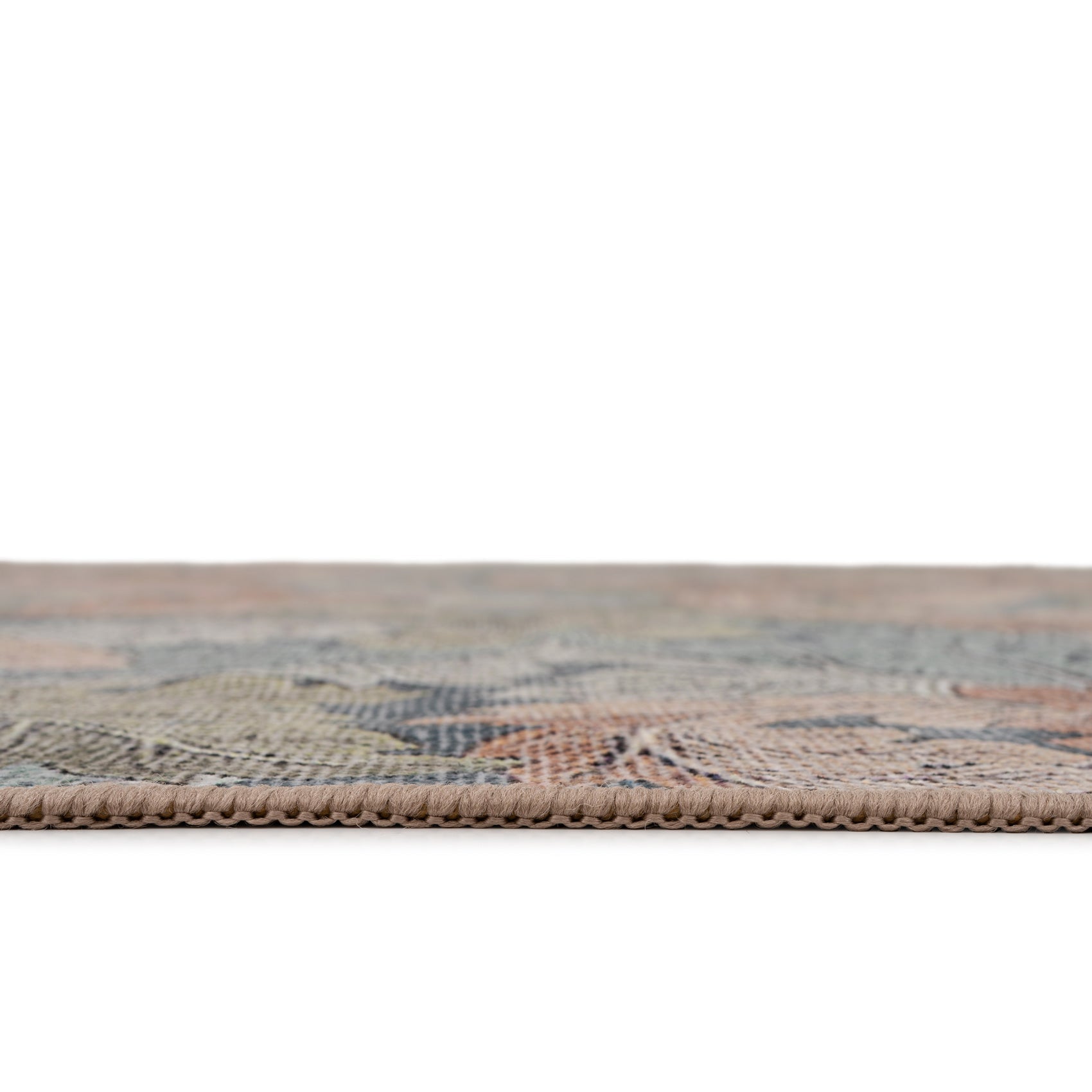 Soft Washable Green Leaf Doormat - Sylvan