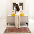 Soft Washable Red Bathroom Mat - Violet