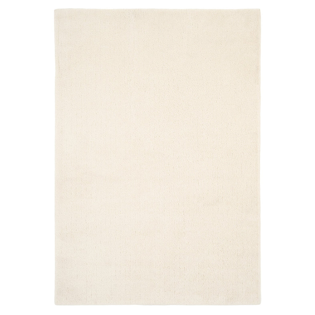Soft Washable Light Cream Shaggy Rug