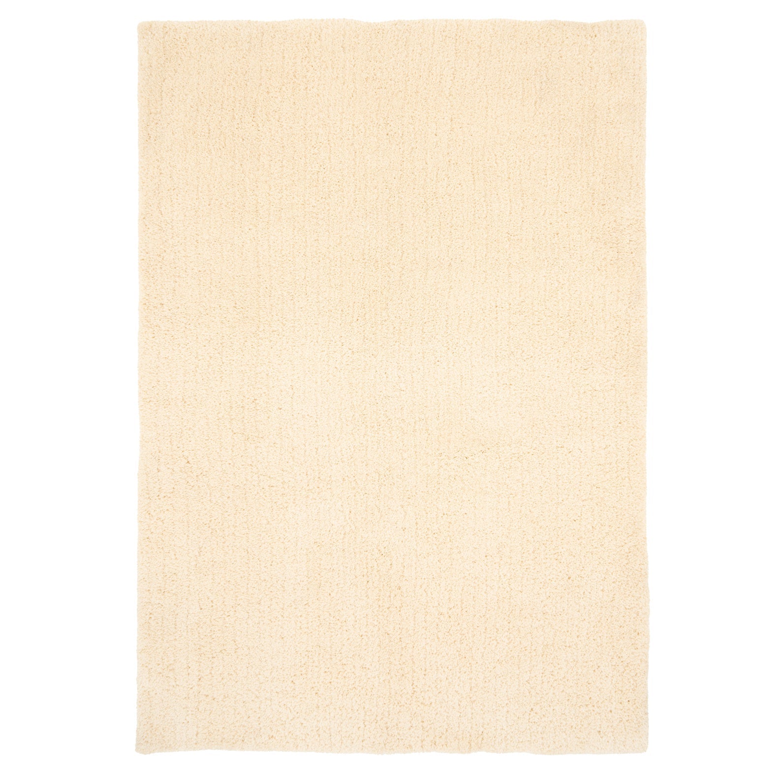 Premium Washable Shaggy Cream Rug