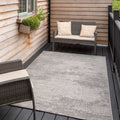 Abstract Textured Flatweave Area Indoor Outdoor Rug - Pavillion