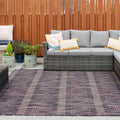 Mottled Amethyst Indoor Outdoor Area Rug - Terrazza