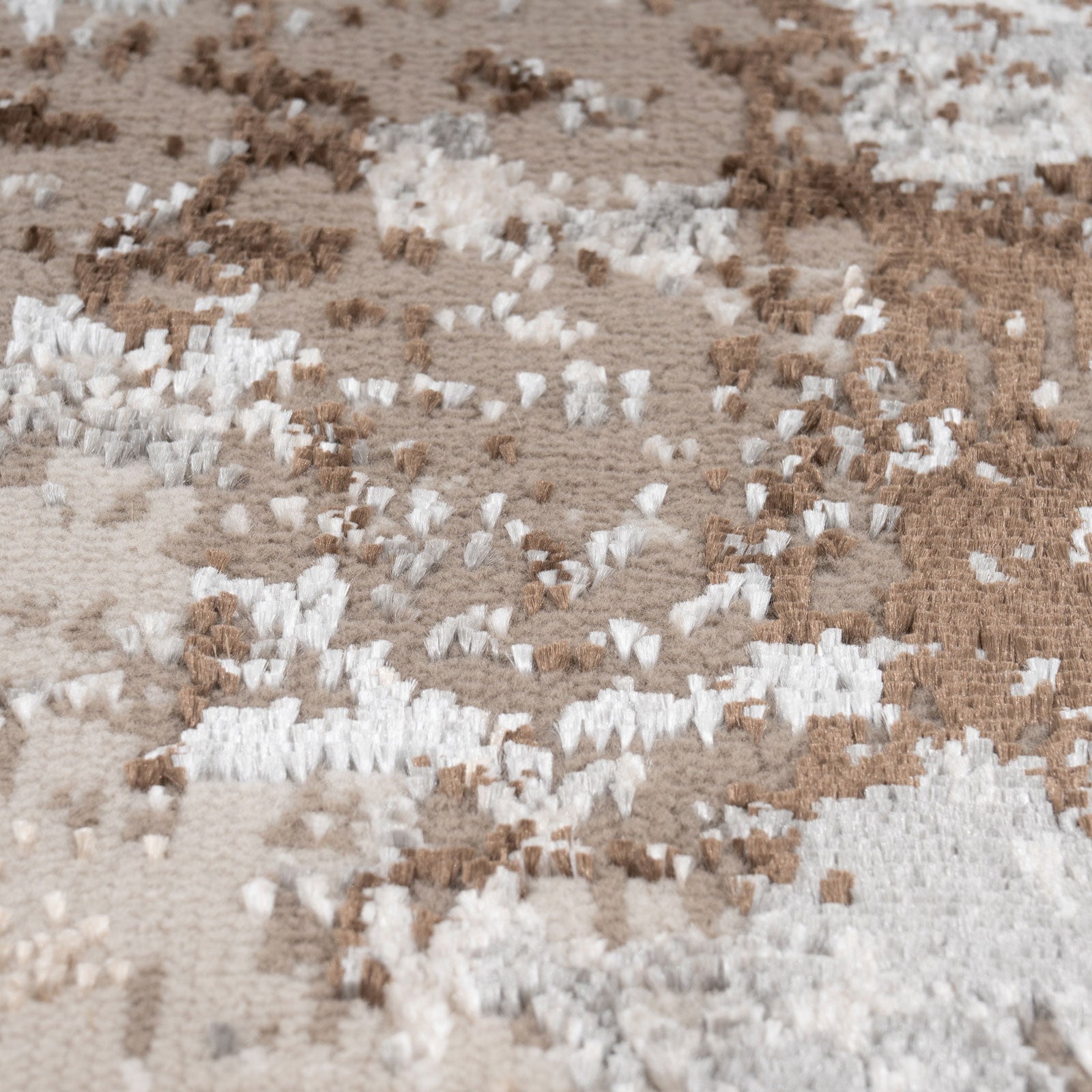 Elegant Beige Canvas Runner Rug - Anala
