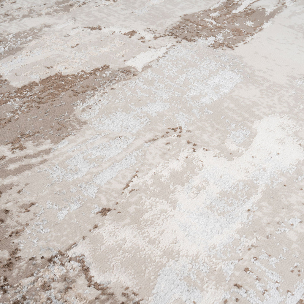 Elegant Beige Canvas Runner Rug - Anala