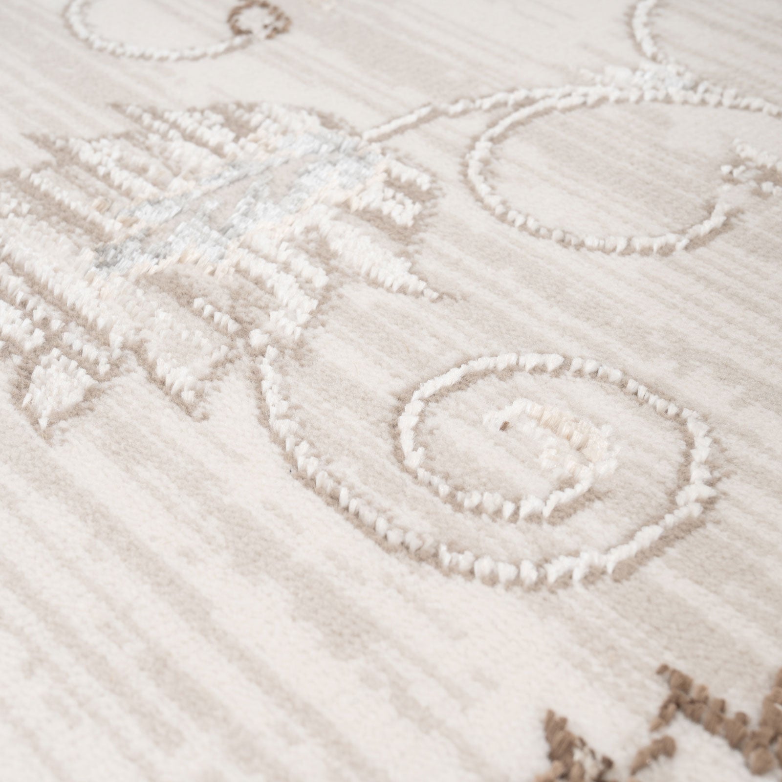 Elegant Floral Border Runner - Eshana