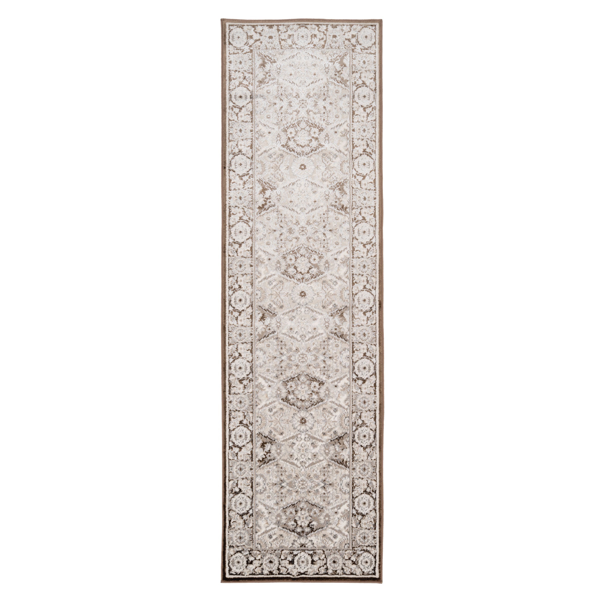 Elegant Tapestry Beige Rug - Ishana