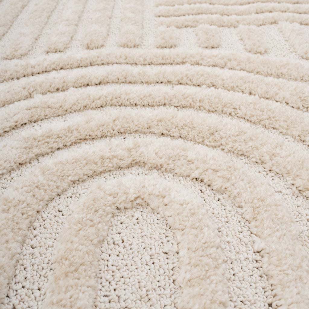 Warm White Wabi Sabi Rug - Bow