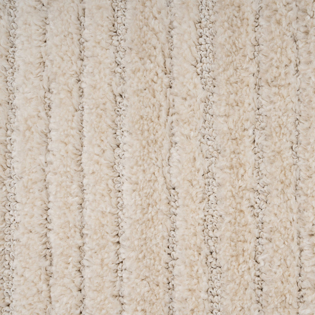 Warm White Linear Area Rug - Bowie