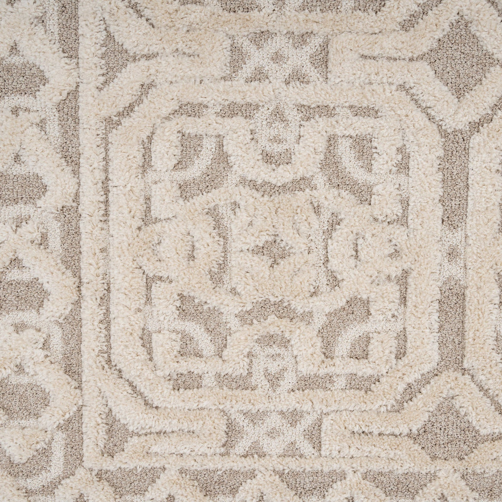 Beige White Heritage Rug - Meya