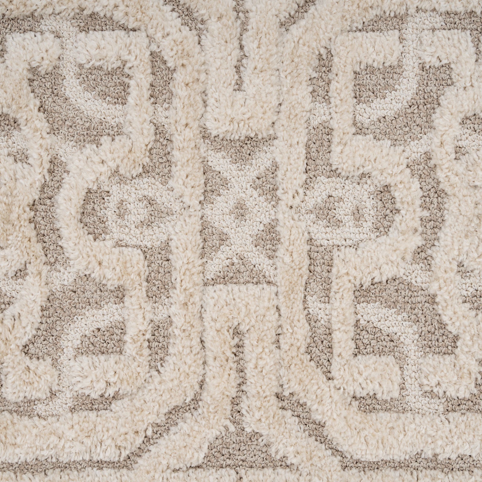 Beige White Heritage Rug - Meya