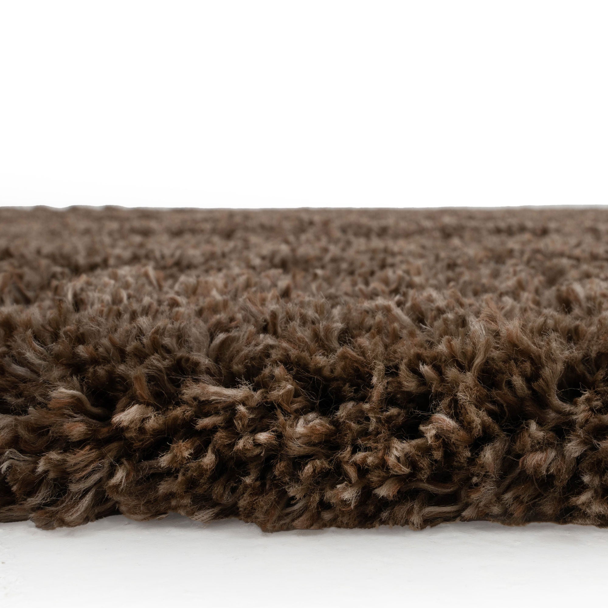 Soft Everyday Brown Shaggy Rug