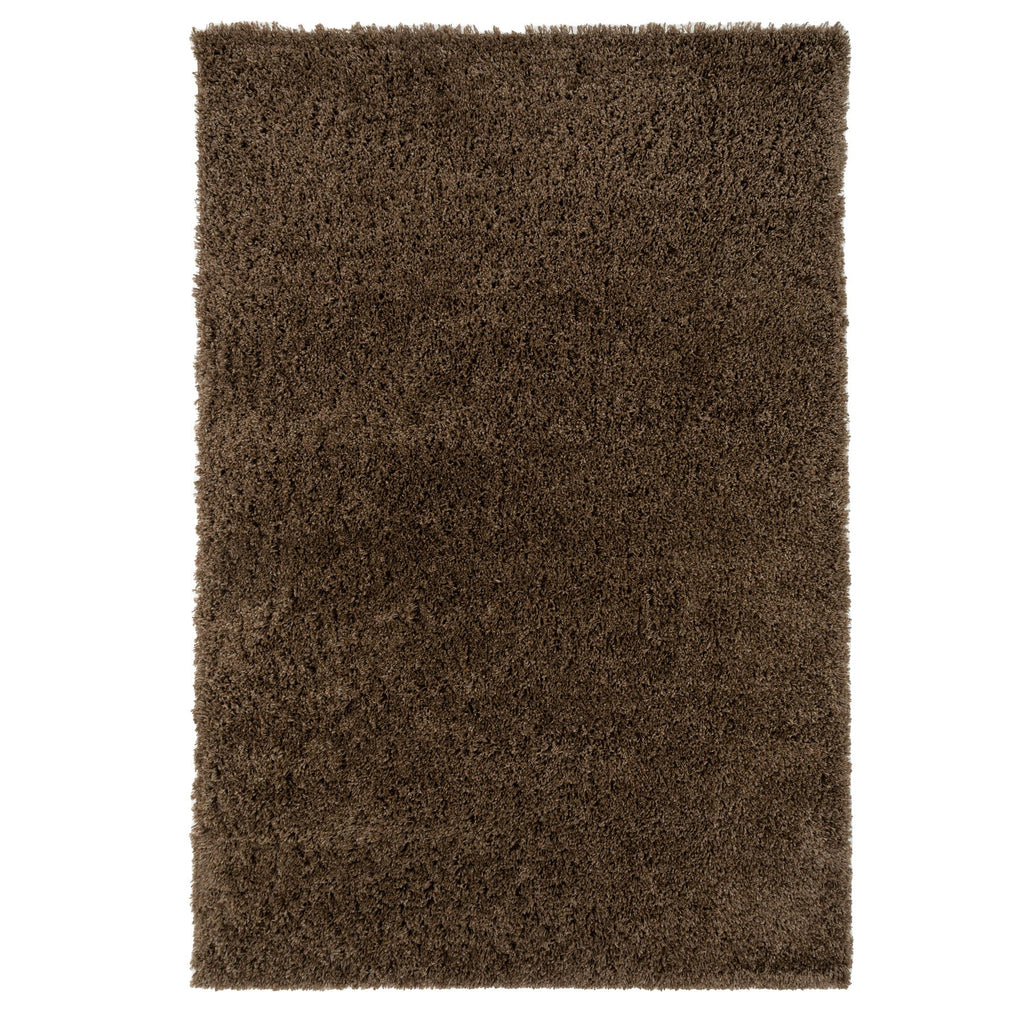 Soft Everyday Brown Shaggy Rug