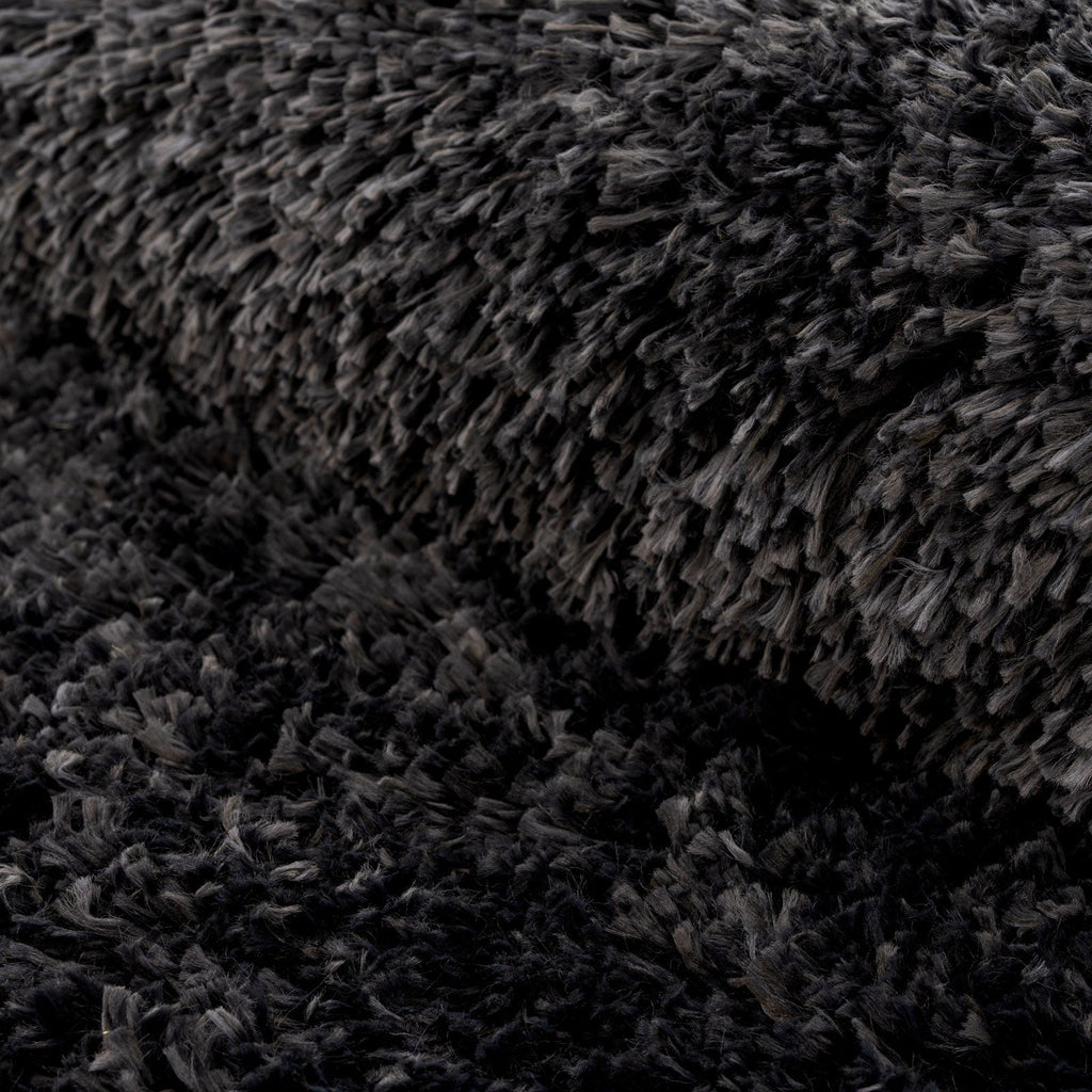 Soft Everyday Charcoal Shaggy Rug