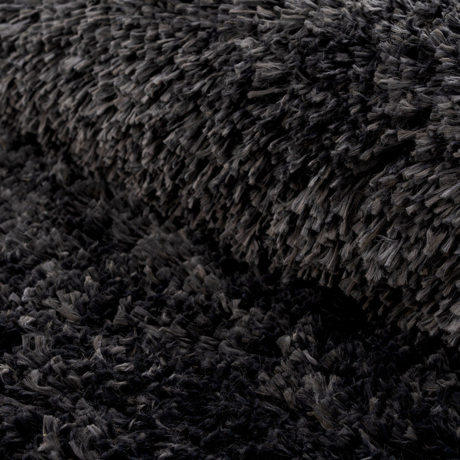 Soft Everyday Charcoal Shaggy Rug