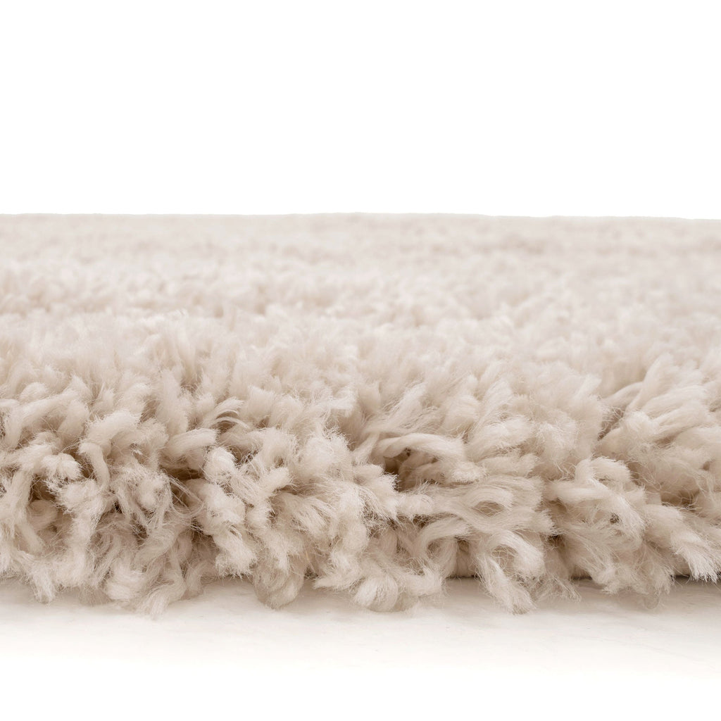 Soft Everyday Light Beige Shaggy Runner Rug