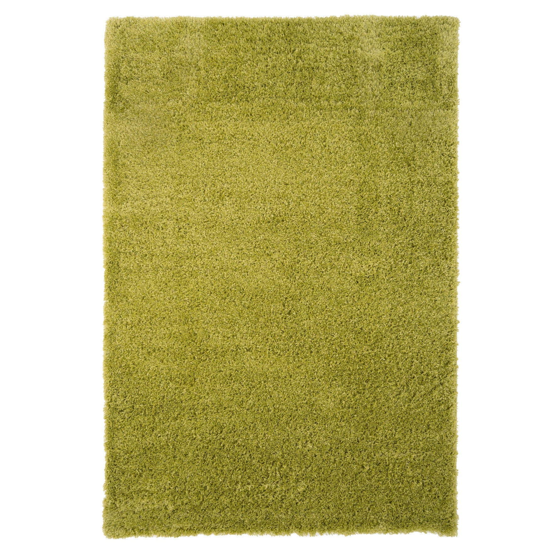 Soft Everyday Moss Green Shaggy Rug