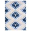 Light Blue Aztec Outdoor Area Rug - Bali