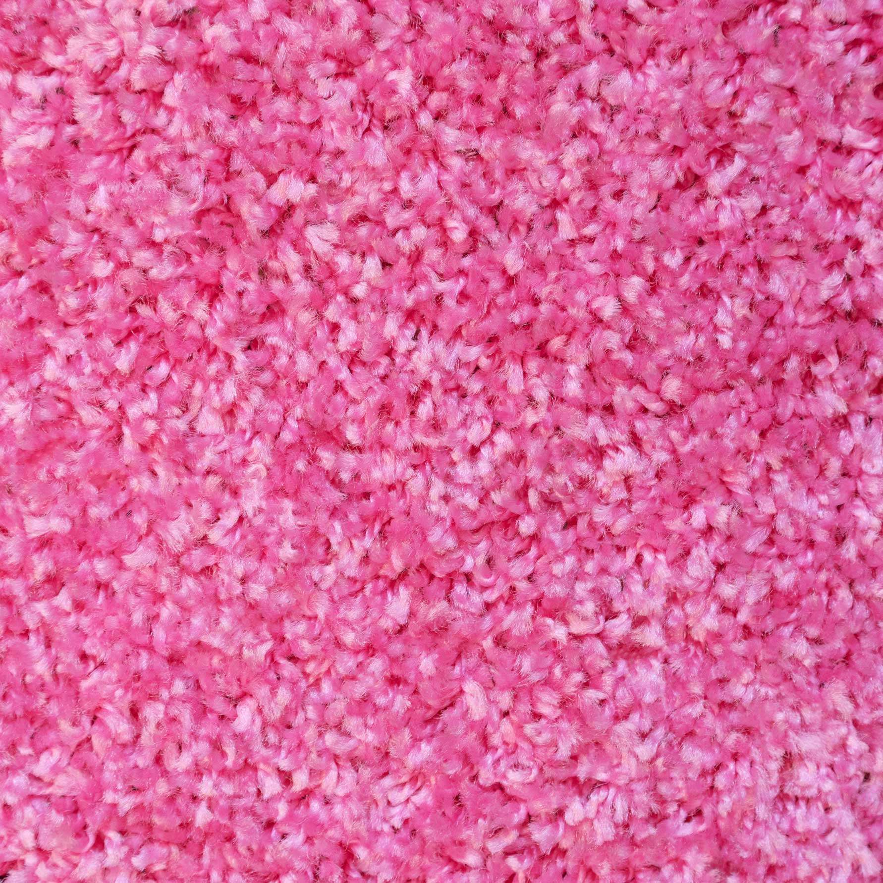 Barbie Pink Shaggy Circle Rug