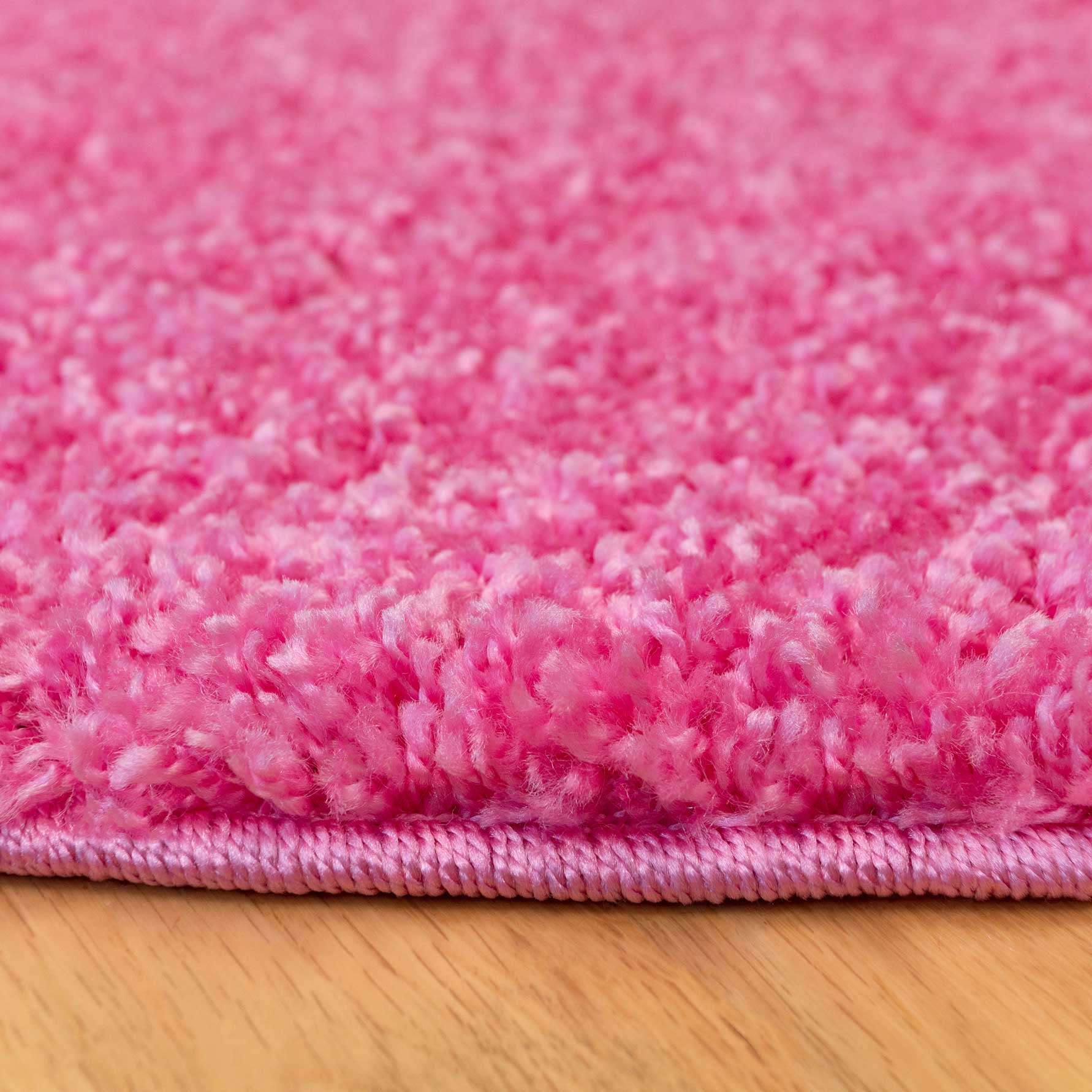Barbie Pink Shaggy Runner Rug