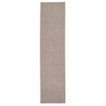 Beige Wool Style Runner Rug - Tala