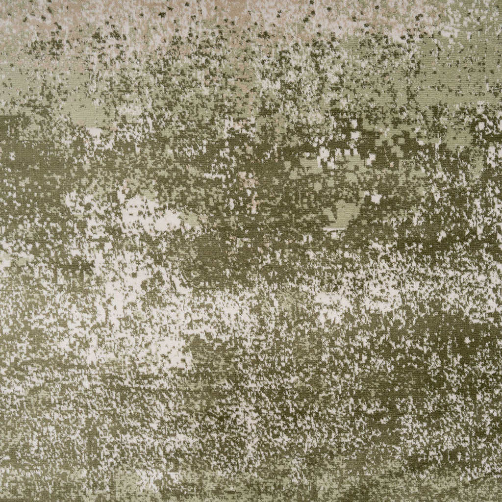 Earthy Green Abstract Rug - Barrow