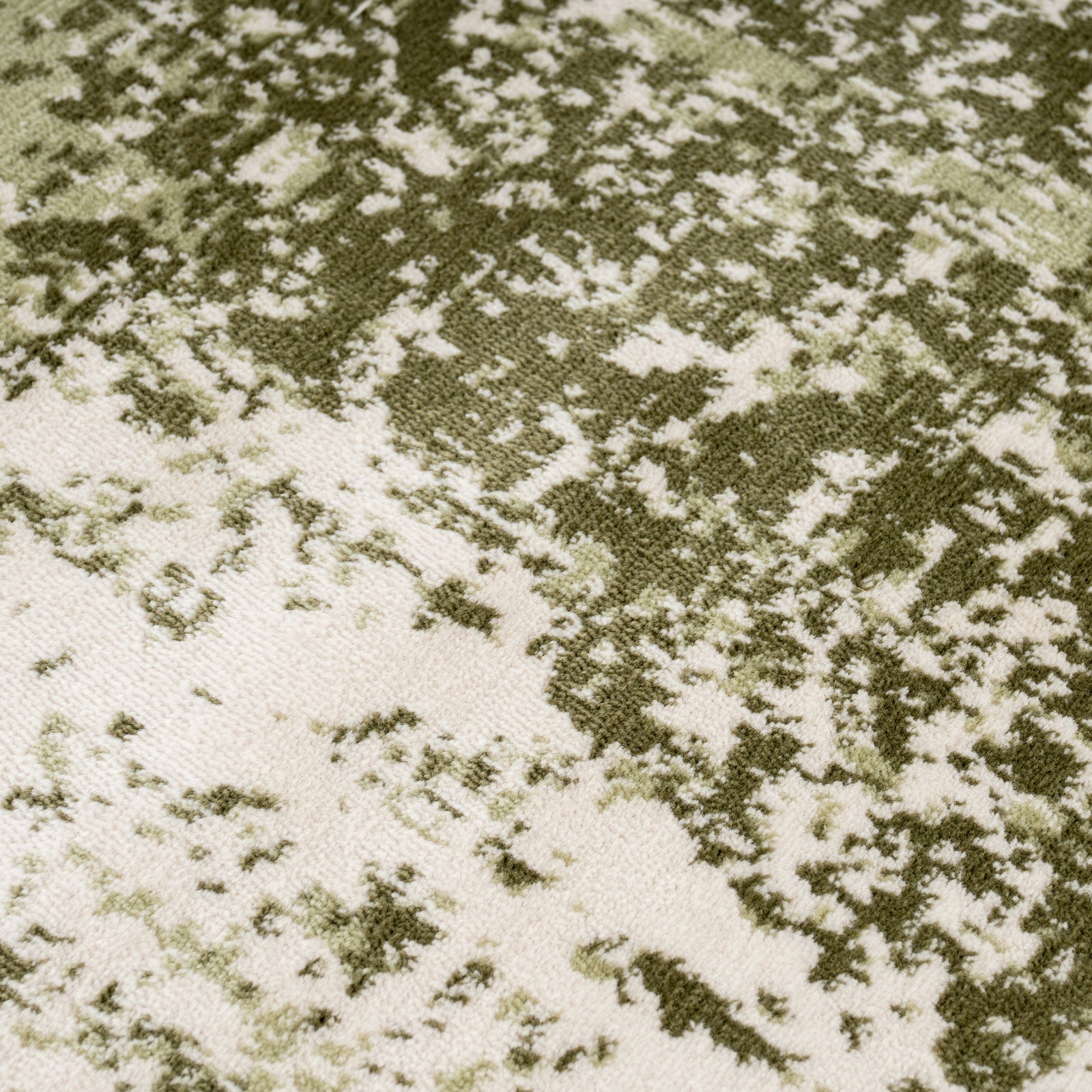 Sage Green Abstract Rug - Bella