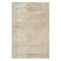 Beige Green Chevron Rug - Braided