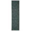 Vintage Distressed Green Washable Runner Rug - Cleo