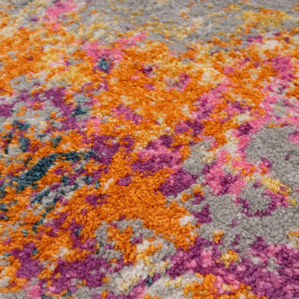 Abstract Multicolour Area Rug - Pulse