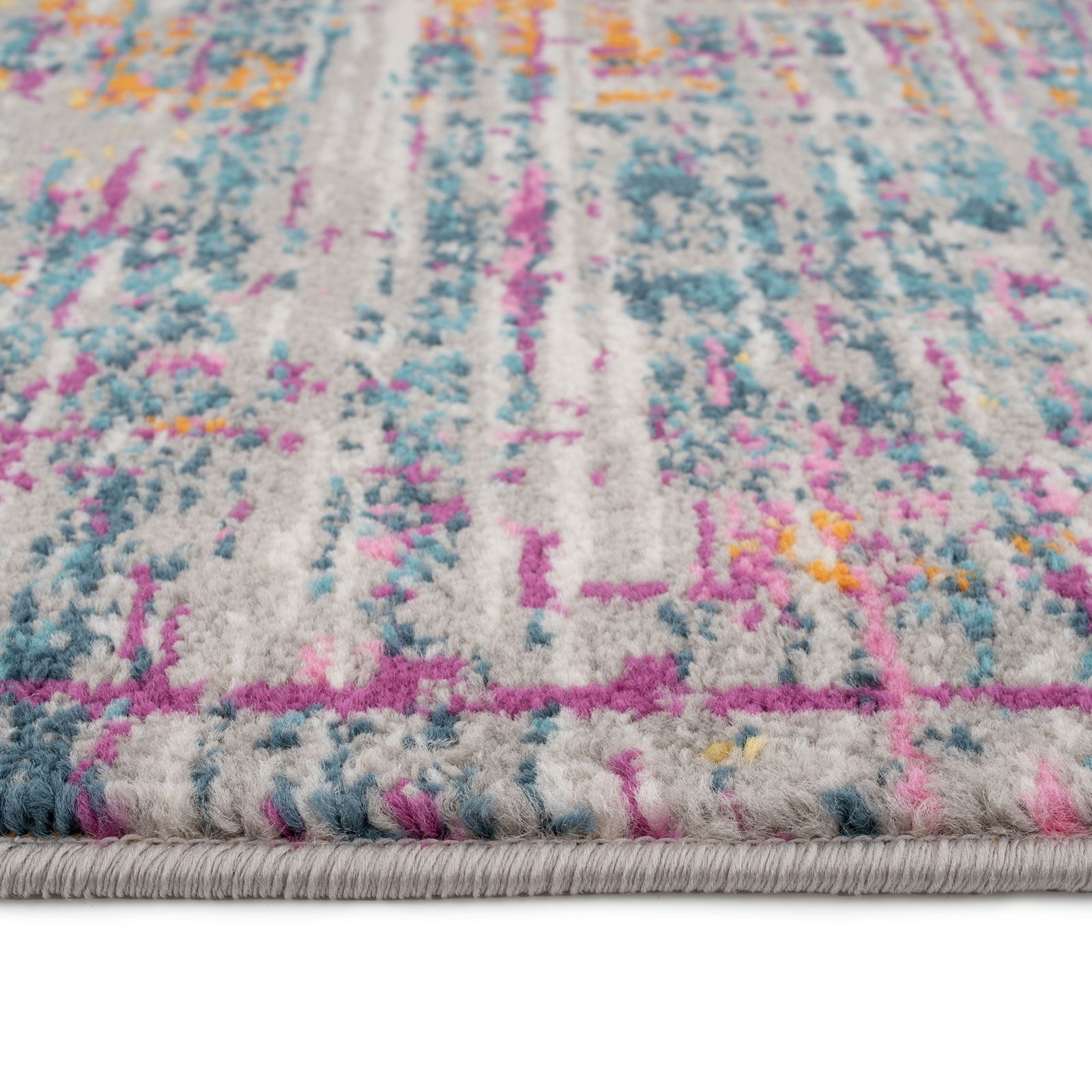 Colourful Tweed Effect Rug - Viva