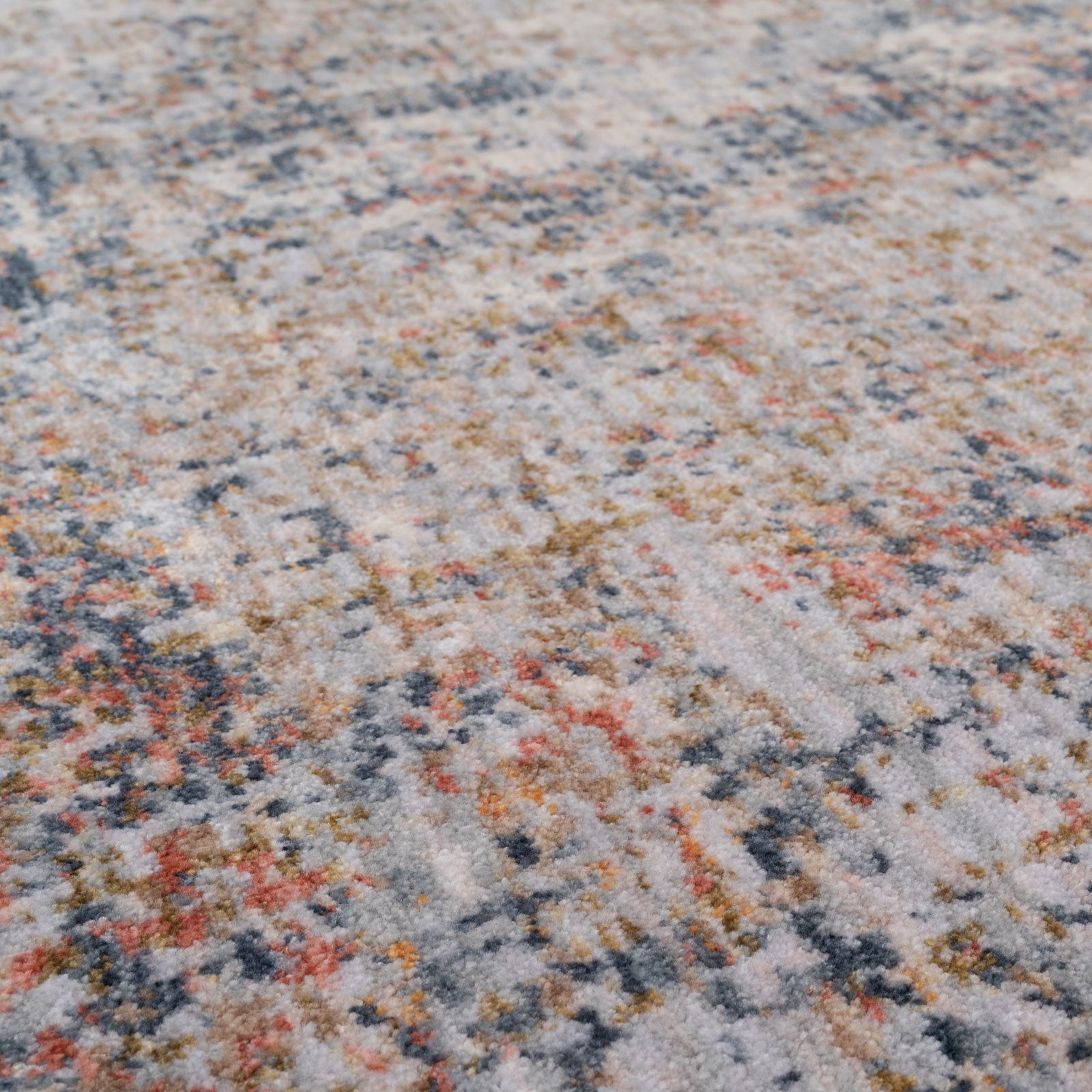 Subtle Rustic Abstract Rug - Amina