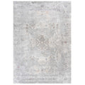 Vintage Grey Washed Effect Living Room Rug - Frank