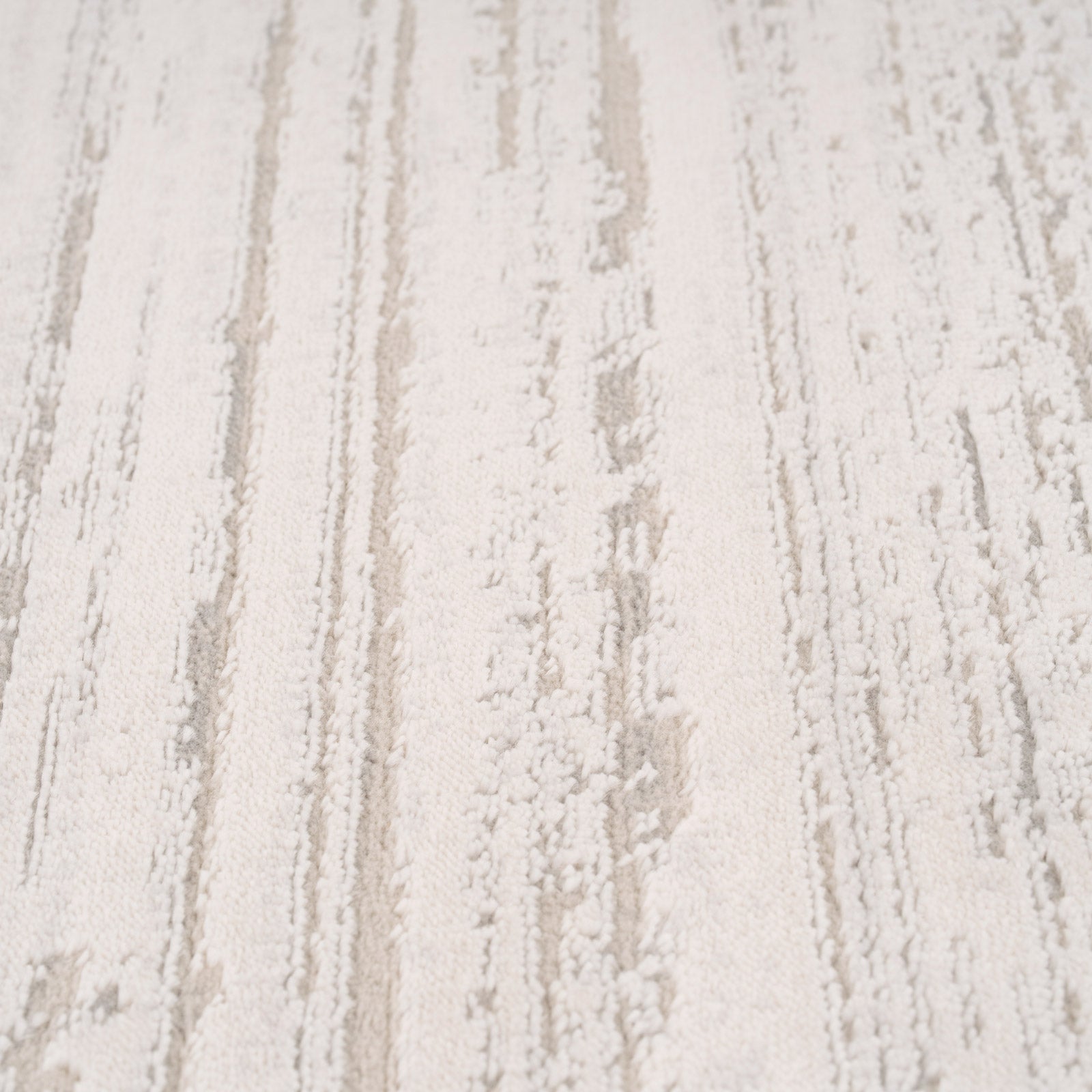 Distressed Greige Bordered Runner - Lena