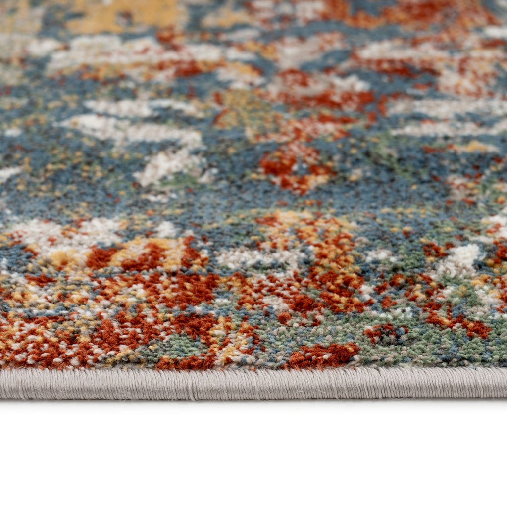Rustic Colourful Boho Area Rug - Aiyana