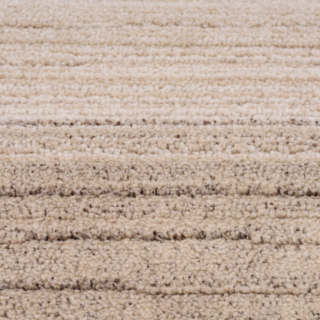Soft Beige Block Area Rug - Felix