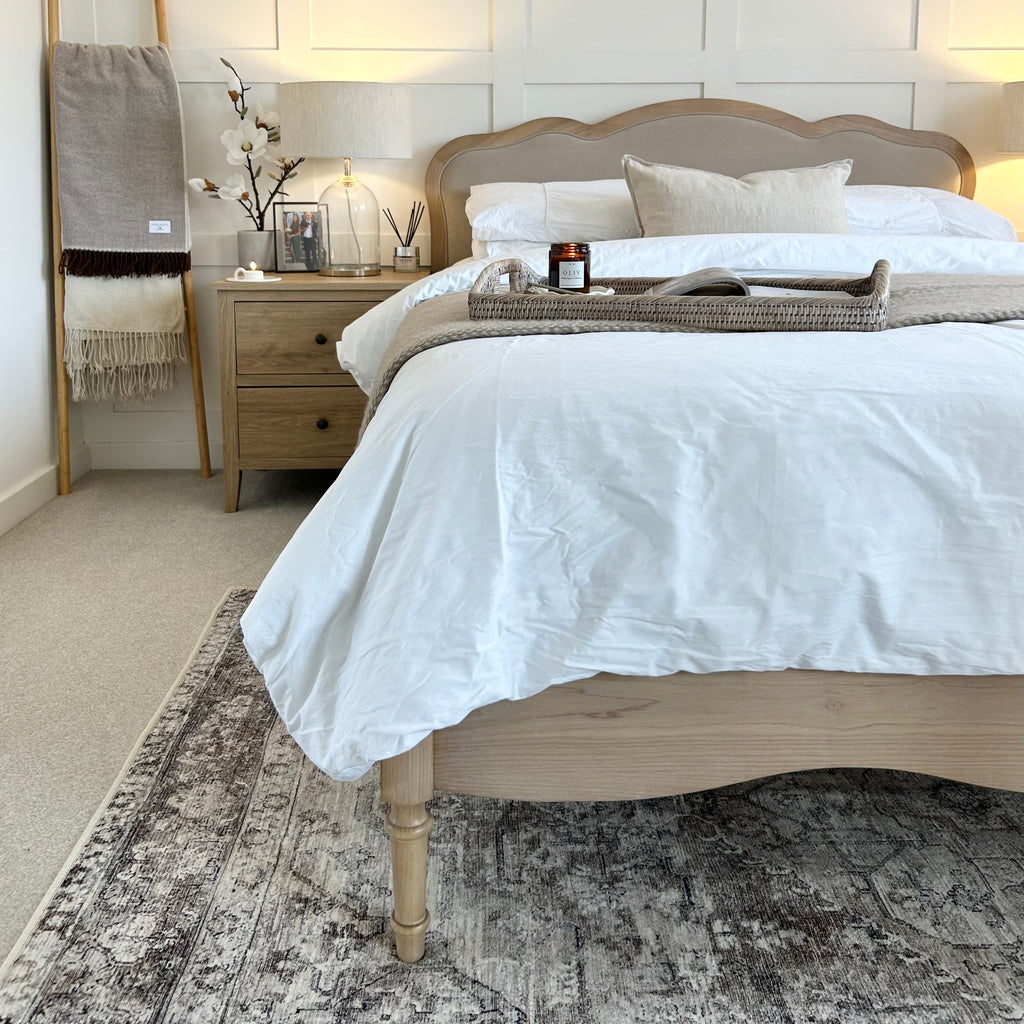 Soft Washable Vintage Greige Rug - Elsie