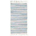 Pastel Striped Sustainable Recycled Cotton Rug