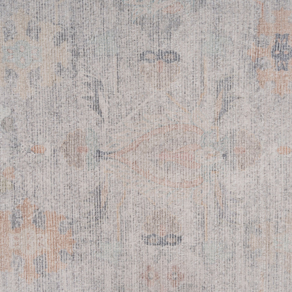 Vintage Multicolour Floral Rug - Audrey