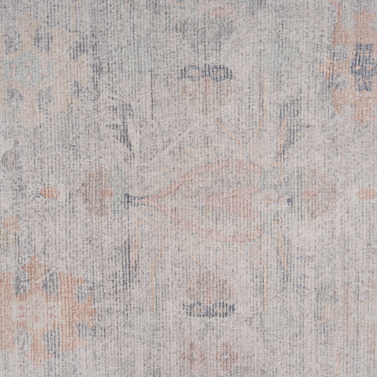 Vintage Multicolour Floral Rug - Audrey
