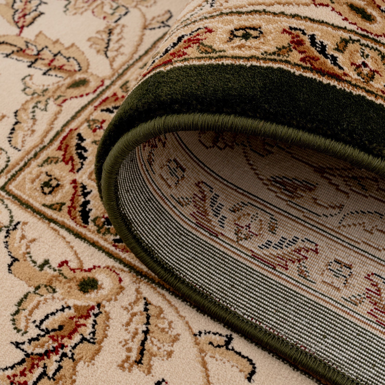 Traditional Green Runner Rug - Koa